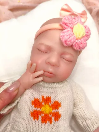 Bebé Reborn Silicona Completa Realista 30cm GALA