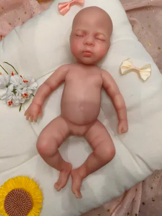 Bebé Reborn Silicona Completa Realista 30cm GALA