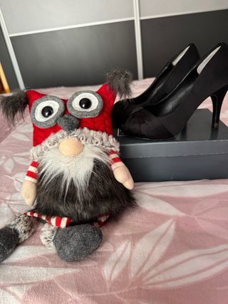 Zapatos de raso Sissei negros