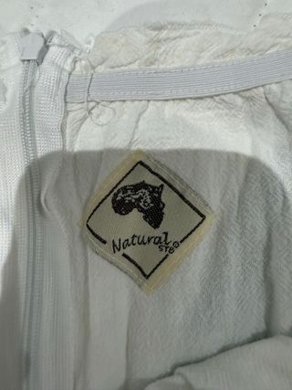 Blusa tirantes blanca