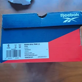 Zapatillas Reebok Talla 38 Blancas y Negras