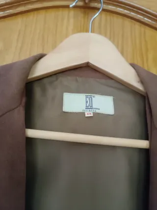 Chaqueta EQ marrón