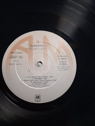 Supertramp Indelibly Stamped Vinilo LP