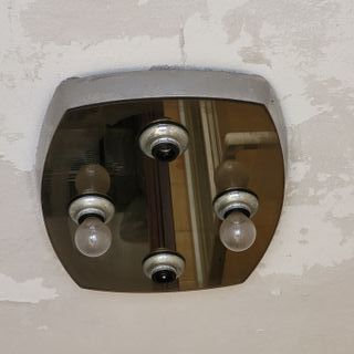 Specchiera, Plafoniera, Arredobagno design anni 70