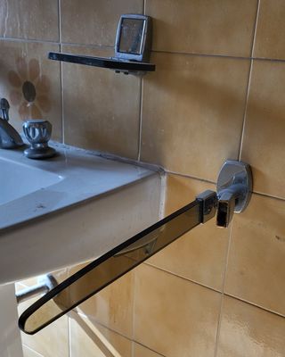 Specchiera, Plafoniera, Arredobagno design anni 70