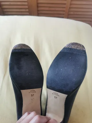 Tacones Baile Flamenco Mujer Negros