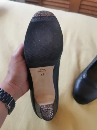 Tacones Baile Flamenco Mujer Negros
