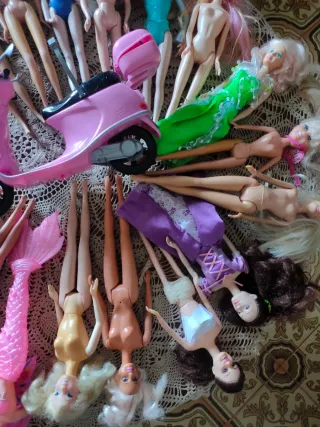 Lotto Barbie da recupero