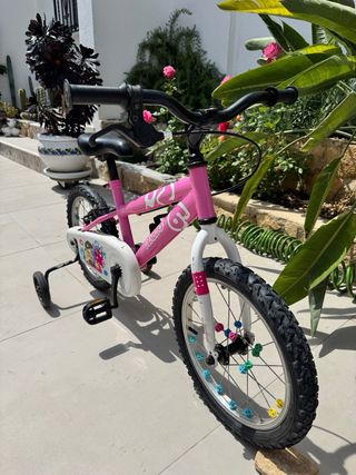 Bici infantil 16” con ruedines