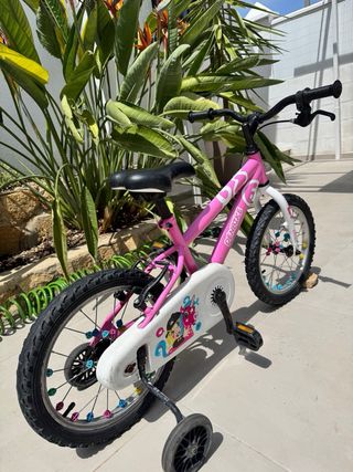 Bici infantil 16” con ruedines