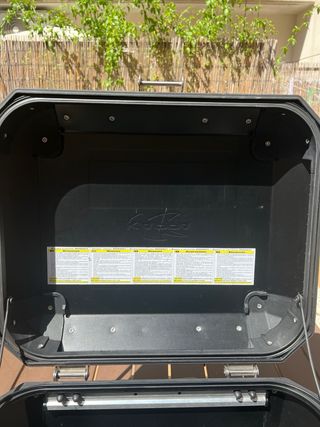 Maleta Top Case Kappa Negra 48L