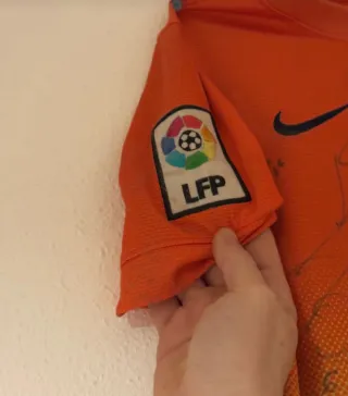 Camiseta F.C. Barcelona firmada por jugadores 2012