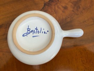 Ciotolina ceramica decorata a mano Bartolini