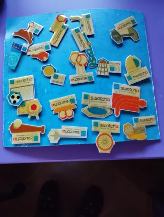 Lotti di spille Swatch Giochi Olimpici 2004