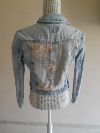 Cazadora vaquera Lefties azul