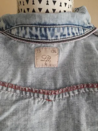 Cazadora vaquera Lefties azul