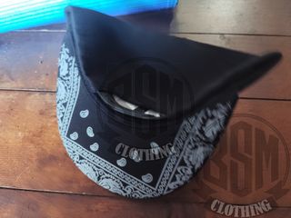 Cappellino MasLoco nero/grigio con bandana