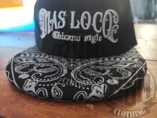 Cappellino MasLoco nero/grigio con bandana