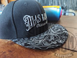 Cappellino MasLoco nero/grigio con bandana
