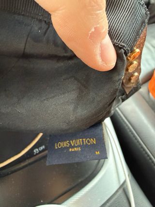 Gorra Louis Vuitton Marrón y Negra