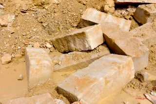 Retales de piedra de Villamayor