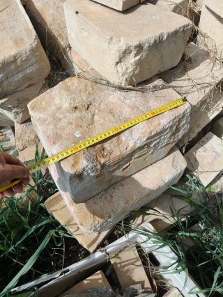 Retales de piedra de Villamayor