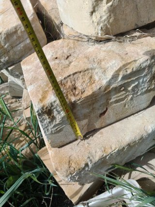 Retales de piedra de Villamayor