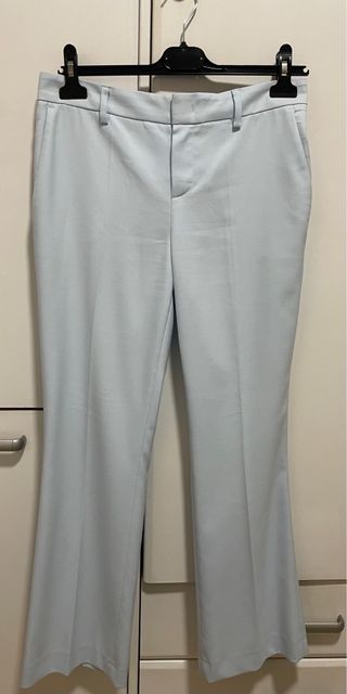 Pantalón recto azul