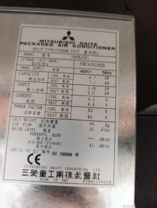 Aire Acondicionado Mitsubishi Conductos