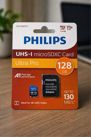 Tarjeta Micro SD Philips 128 GB UHS-I Ultra Pro