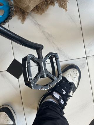 Bicicleta BMX Azul Camuflaje,le falta la silla