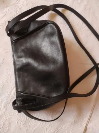 Borsa a tracolla I Santi nera