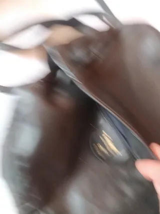 Borsa a tracolla I Santi nera