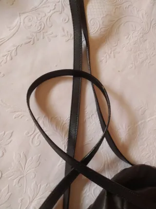 Borsa a tracolla I Santi nera