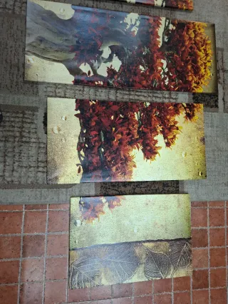 Cuadro 5 Piezas Árbol Grande