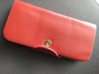 Portafoglio porta tessere rosso