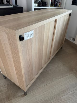 Aparador Ikea Blanco y Madera
