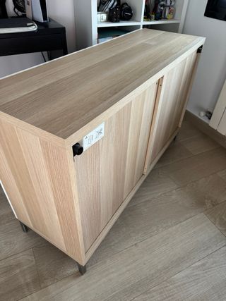 Aparador Ikea Blanco y Madera
