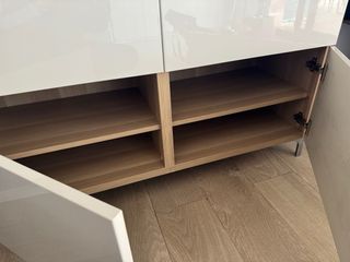 Aparador Ikea Blanco y Madera