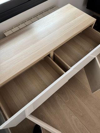 Aparador Ikea Blanco y Madera