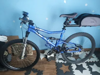 Bicicleta de Montaña Azul