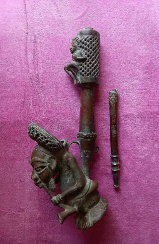 Figura Bronce África Negra