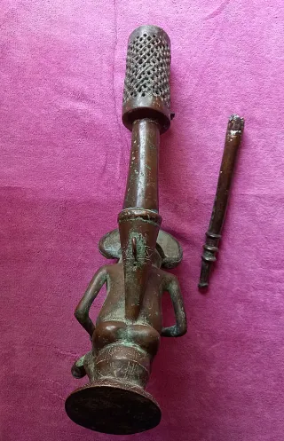 Figura Bronce África Negra