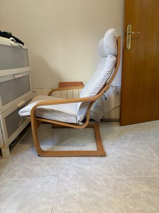 Sillón Poäng IKEA madera abedul