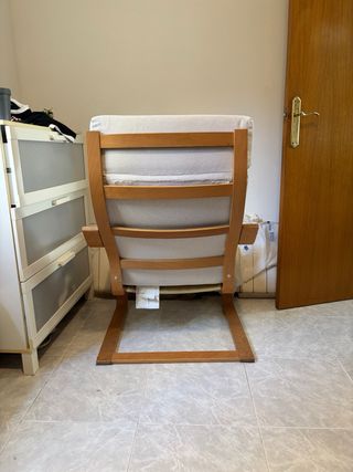 Sillón Poäng IKEA madera abedul