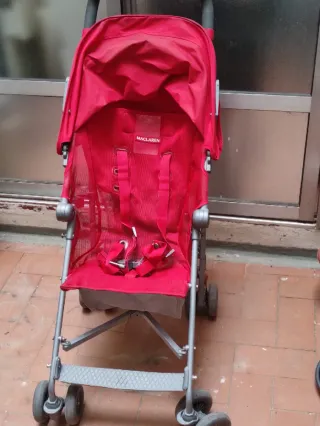 Carrito Maclaren Rojo