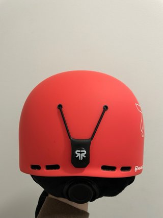 Casco Ruroc Rojo Esquí/Bici