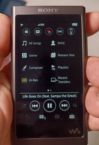 Walkman Sony NW-A55L Negro