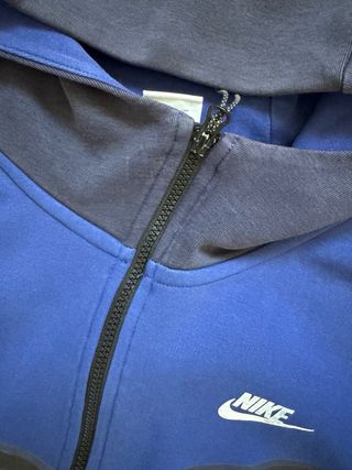 Felpa Nike Tech Fleece Blu