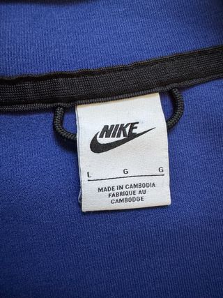 Felpa Nike Tech Fleece Blu